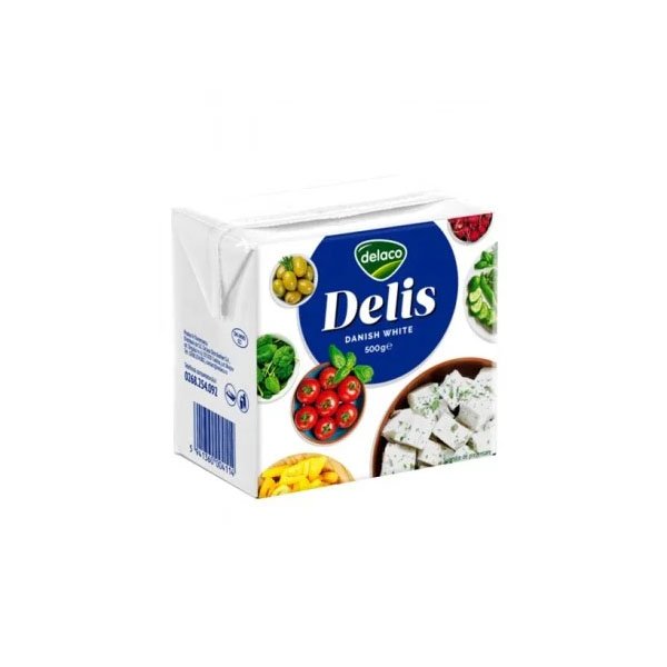 Delaco Delis Brânză feta 500GR Delaco Delis Brânză feta 500GR
