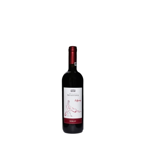 Domeniile Anastasia Merlot 2018 DemiDulce 6 x 750ML