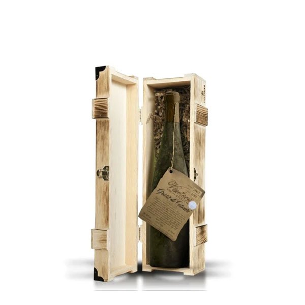 Cotnari Vinoteca 2008 Cutie Lemn, Grasă de Cotnari Alb Dulce 750ML
