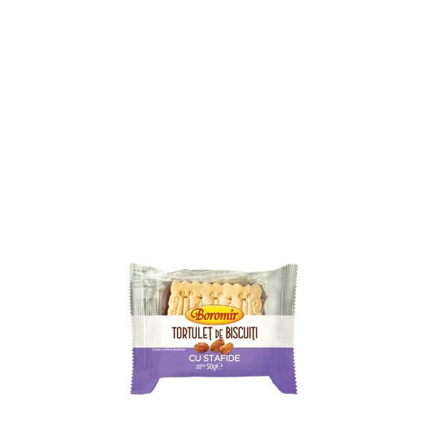 Boromir Tortulet de biscuiti cu Stafide 44 x 50GR
