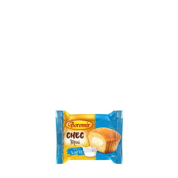 Boromir Chec Mini cu crema de lapte 13 x 50GR