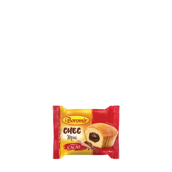 Boromir Chec Mini cu crema de cacao 13 x 50GR
