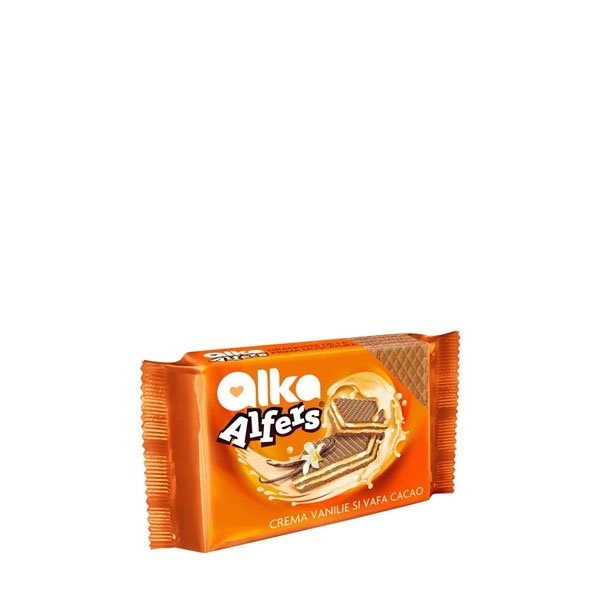 Alfers Napolitana crema de vanilie 12 x 170GR