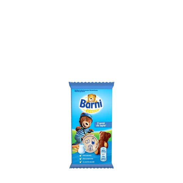 Barni Prajitura cu crema de lapte 24 x 30GR
