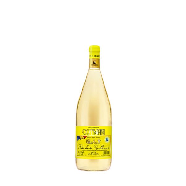 Cotnari Eticheta Galbenă Alb DemiDulce 11% 6 x 1.5L