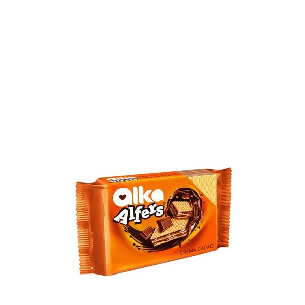 Alfers Napolitana crema de cacao si vafa de cacao 12 x 170GR