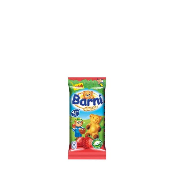 Barni Prajitura cu capsuni 24 x 30GR