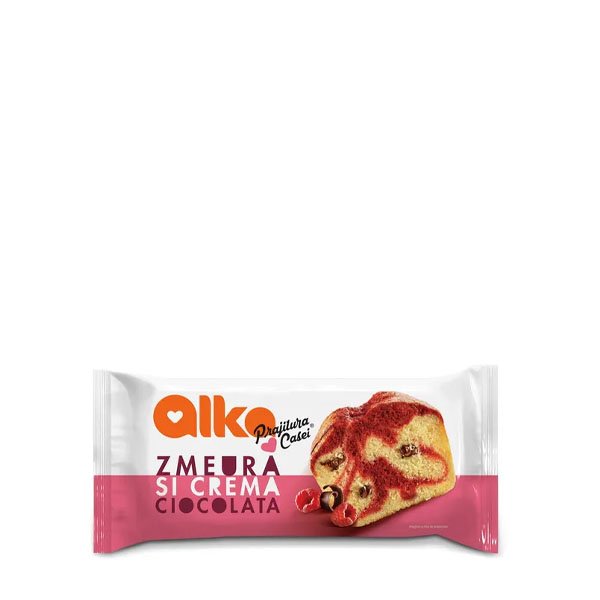 Alka Prajitura casei Mini cu vanilie si fulgi de ciocolata 14 x 60GR