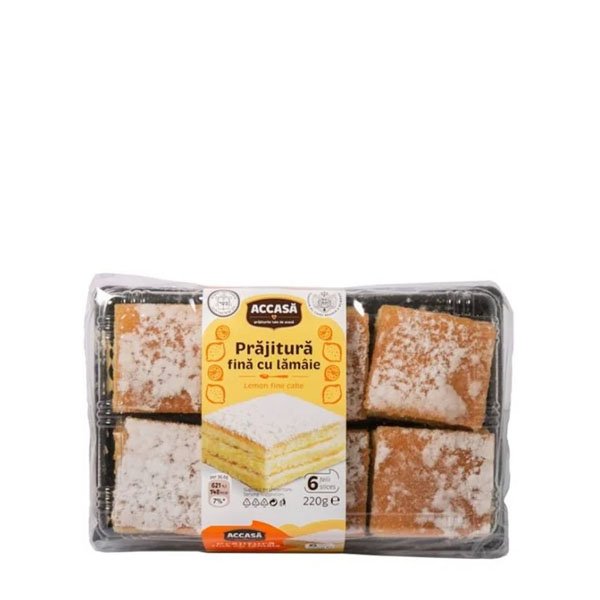 Accasa Prajitura fina cu lamaie 220GR