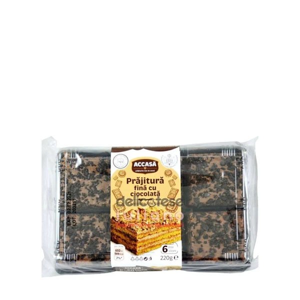 Accasa Prajitura fina cu ciocolata 220GR
