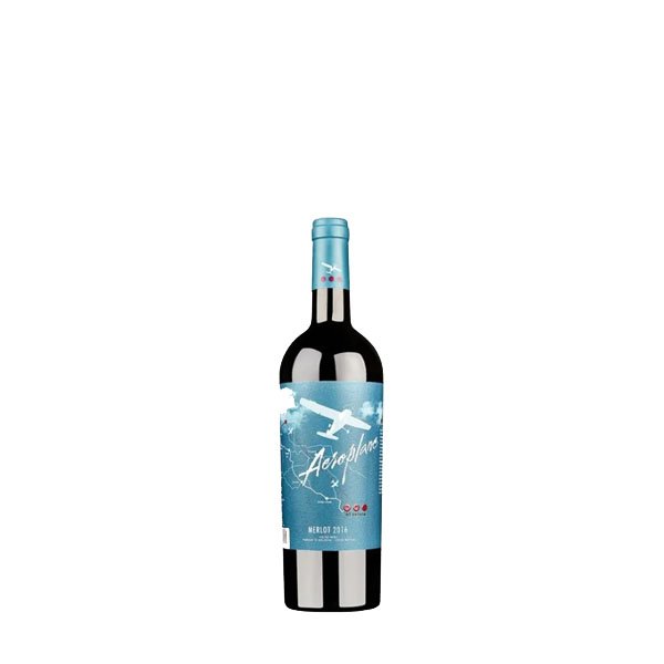 Aeroplane Merlot 2018 Vin Rosu Sec 15% 6 x 750ML